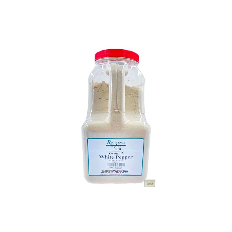 Regal Ground White Pepper - 5 lb.