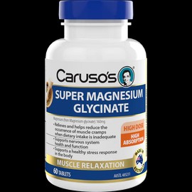 Caruso's Super Magnesium Glycinate 60 Tablets