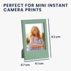 kwmobile Mini Picture Frame Set in Pink/Violet/Light Blue/Light Green -