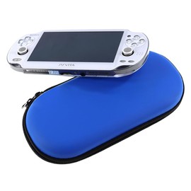 OSTENT Protector Hard Travel Carry Shell Case Cover Bag Pouch Compatible for Sony PS Vita PSV Color Blue