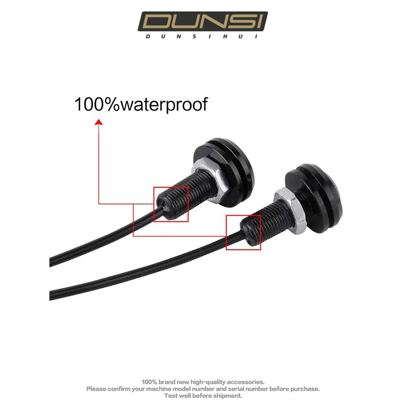 DUNSIHUI 10 pair 9W Eagle Eye LED Light Lamp, 6500k