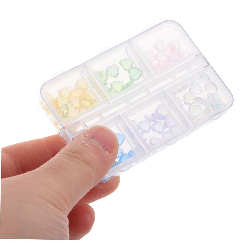 Minkissy Elegant Resin Nail Charms Nail Art Ornaments DIY Charm