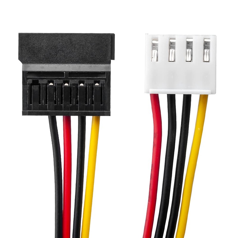 OwlTree 2Pack 4 Pin to SATA Female Hard Drive Power