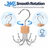 360° Rotating Belt Hanger for Closet Storage – Multi-Use Organizer
