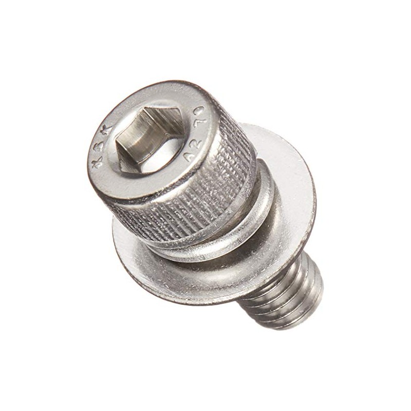Trusco Nakayama B078-0512 Stainless P-3 Hexagonal Socket Insert Bolt, Size
