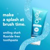 hello- â€œSmiling Shark Fluoruro Libre De Pasta De Dientes Para