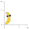JAYARE Children's Banana Stud Earrings 925 Sterling Silver with Enamel