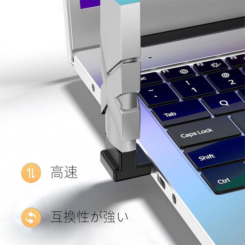 YFFSFDC USB 3.0 Adapter, Right Angle Converter, Right Angle Converter,