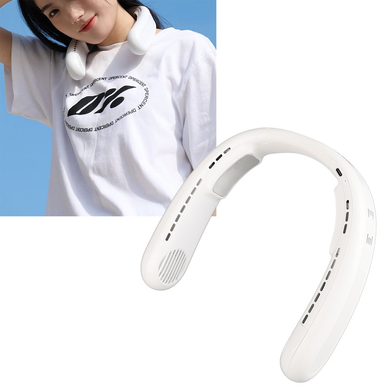 Hanging Neck Fans Portable Semiconductor Dual Cooling 3 Wind Speed