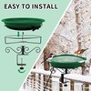 Lovppy Heated Bird Bath for Deck Railing, 100W Thermostatically Controlled