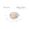 Hobby Gift Tape Measure - Retractable Fabric Covered Sewing Tape