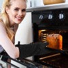 Breathffy 2 Pairs 17 Inch Extra Long Oven Mitts Heat