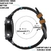 GARTOO Leather Band for Fenix 6/ Fenix 5/Fenix 7/Epix 2