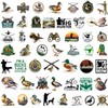100Pcs Duck Hunting Stickers, Go Hunting Camo Adventure Vinyl Waterproof