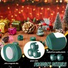 Wonderjune Magnetic Christmas Light Clip, 50 Pcs Christmas Green Light