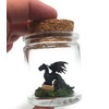 Mini Pet Dragon Black And Red With Adoption Certificate