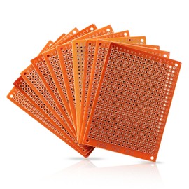 Ytian 10 Pcs Universal PCB Prototype Board Kit for DIY Soldering, 5cmx7cm