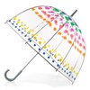 totes Clear Bubble Umbrella with Dome Canopy, Lightweight Design, Wind