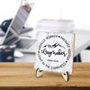Inspirational Wood Sign Rustic Desk Decor Home Bathroom Desk Accessories