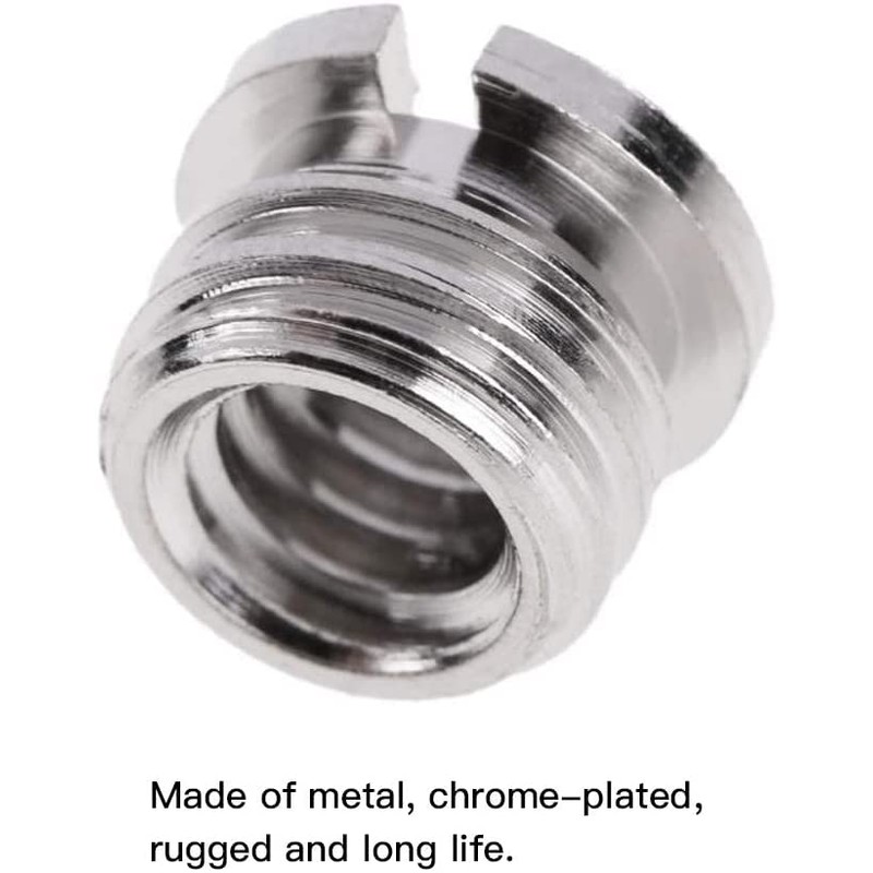 Camera Screw Conversion Adapter 1/4 Female to 3/8 Male Camera