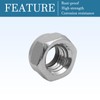 QUARKZMAN M8 x 1.25 mm Hex Lock Nut x 4