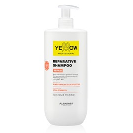 Yellow Professional Shampoo Reparador, con Bond Complex y Manteca de Cacao, 1000 ml