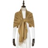 SWAT PANY Ladies Scarf Camel Pashmina Shawls and Wraps Winter
