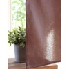sunny day fabric noren, brown, width 33.5 x length 47.2