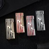 Classic Narrow Butane Lighter Metal Side Slide Lgnition Refillable Soft