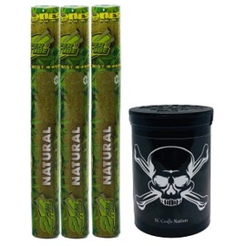 DC Crafts Nation Child Resistant Fresh Kettle with Cyclones Natural Cones 3 Count - Jolly Roger