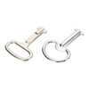 MECCANIXITY Triangular Socket Key Turn Tongue Lock Key 5mm and