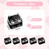5 Pcs Cosmetic Pencil Sharpener, Eyeliner Sharpener Makeup Sharpener Small