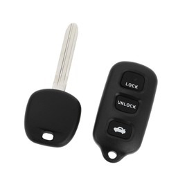 HOPESPANNER 315MHz GQ43VT14T Keyless Entry Remote Ignition Transponder Key Fob for Toyota Sienna Solara 1998-2003 for Toyota Camry 1999-2006 4C Chip 4 Buttons Vehicle Components