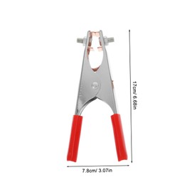 Operitacx Welding Grounding Clamp Heavy Duty Manual Welder Ground Clip for Reliable Electrical Safety Advanced Welding Technology for Efficient Grounding