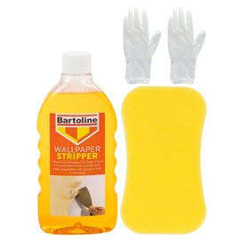 Wallpaper Stripper Set - Bundle Includes Wallpaper Stripper, Large Sponge and Pair of Gloves - Suitable for All Types of Wallpaper Removal