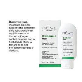 Reve Dermatologique  Oxidermic Mask - Mascarilla Facial Anti Imperfecciones  Humectacin- Control de grasa -  100 ml                                   