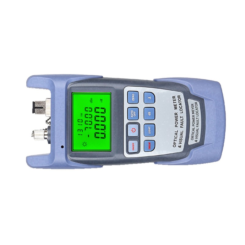 Optical Power Meter 650nm 7 Wavelength High Accuracy Fiber Optic