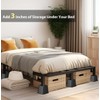 TomGear Bed Risers 8 inch, Heavy Duty Bed Lifts in