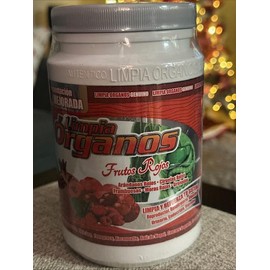 Limpia Organos Frutos Rojos - Natural Supplement for  Healthcare Berry