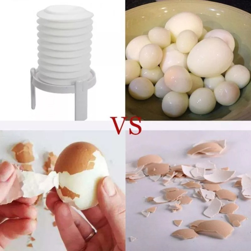 Generic Gadgets De Cocción Peeler De Cáscara Huevo Automático