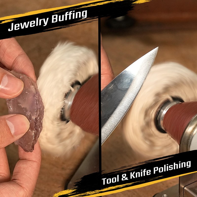 Multifunctional Electric Knife and Tool Sharpener, 7 Adjustable Speed Knife