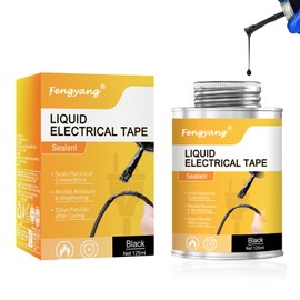 Fengyang® Liquid Electrical Tape, Liquid Rubber, Liquid Insulating Rubber, Liquid Rubber Black, Liquid Insulation Tape, Liquid Rubber, Liquid Insulating Rubber (Black)