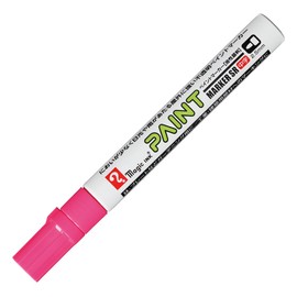 Teranishi Chemical MSR550-T12 Magic Ink Paint Marker, SR No.550, Medium Point, Pink