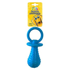 Fancy Pets Juguete Chupón de Caucho para Perros Cachorros y Raza Pequeña 9.5 cm TPR Extra Chico