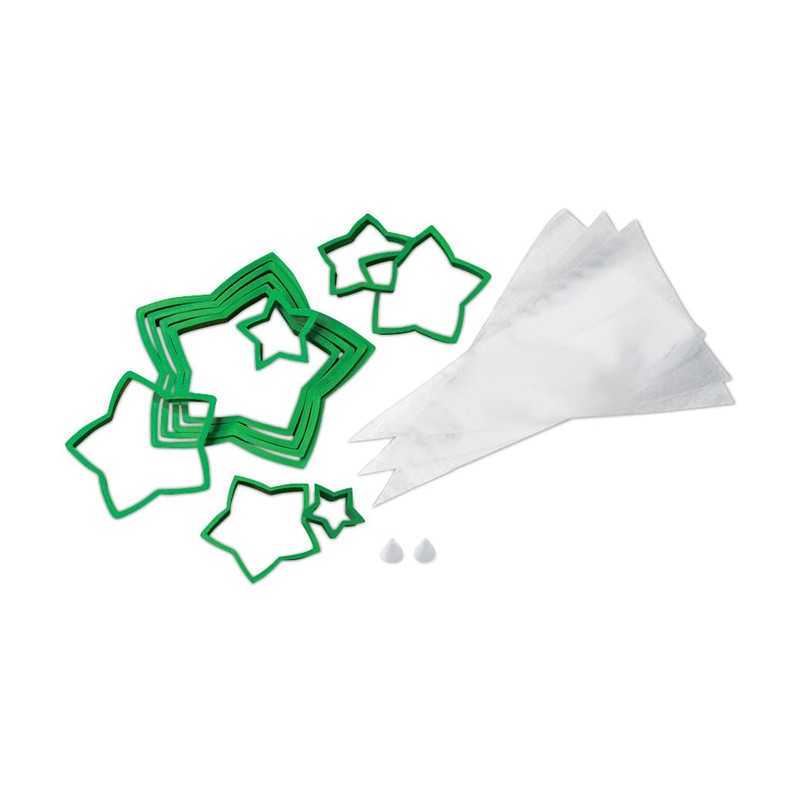Wilton Cookie Tree Cutter Set, Green, 1.91 x 20.96 x