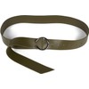 styleBREAKER Women's Plain Waist Belt with Clasp in Horseshoe Shape,