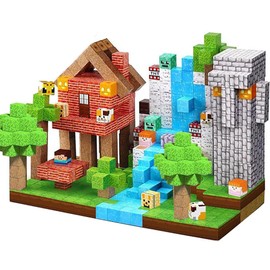 Magnetic Building Blocks Set, 150 Pieces Pixel Style Building Cubes, Non-Toxic Construction Toys for Christmas Birthday Gifts, Ages 3+