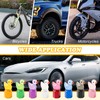 Rislobx 4 Pack Duck Tire Stem Caps, Glow in The