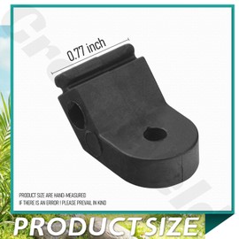 CrestWeld 8 Pcs 5095202 800-5095202 Rubber Pump Feet Replacement Parts for FI-MCO LG-28-S, TIS-CO, Flowjet, HiFlo and Other Quad Sprayer Pumps 21 22 Series