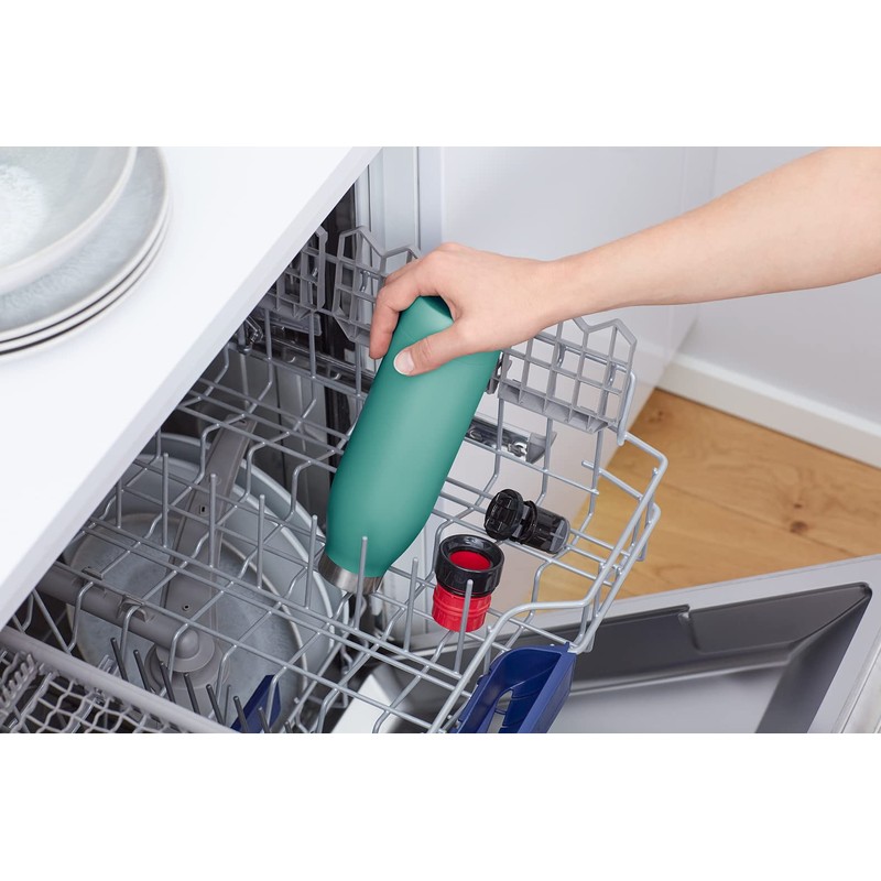 Emsa N31102 Bludrop Colour Drinking Bottle, 0.5 Litres, 100% Leak-Proof,